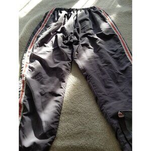 AFI Vintage 1990's Gray Wind Ski Snow Pants Zip Up Lower Legs Womens Size 1X